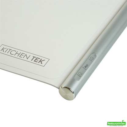 Wholesale Restaurantware Kitchen Tek Beige Silicone Food Warmer Mat - 120v, Adjustable Temperature, Roll up - 26 1/4" X 16 3/4" X 1" - 1 Count Box- Bulk