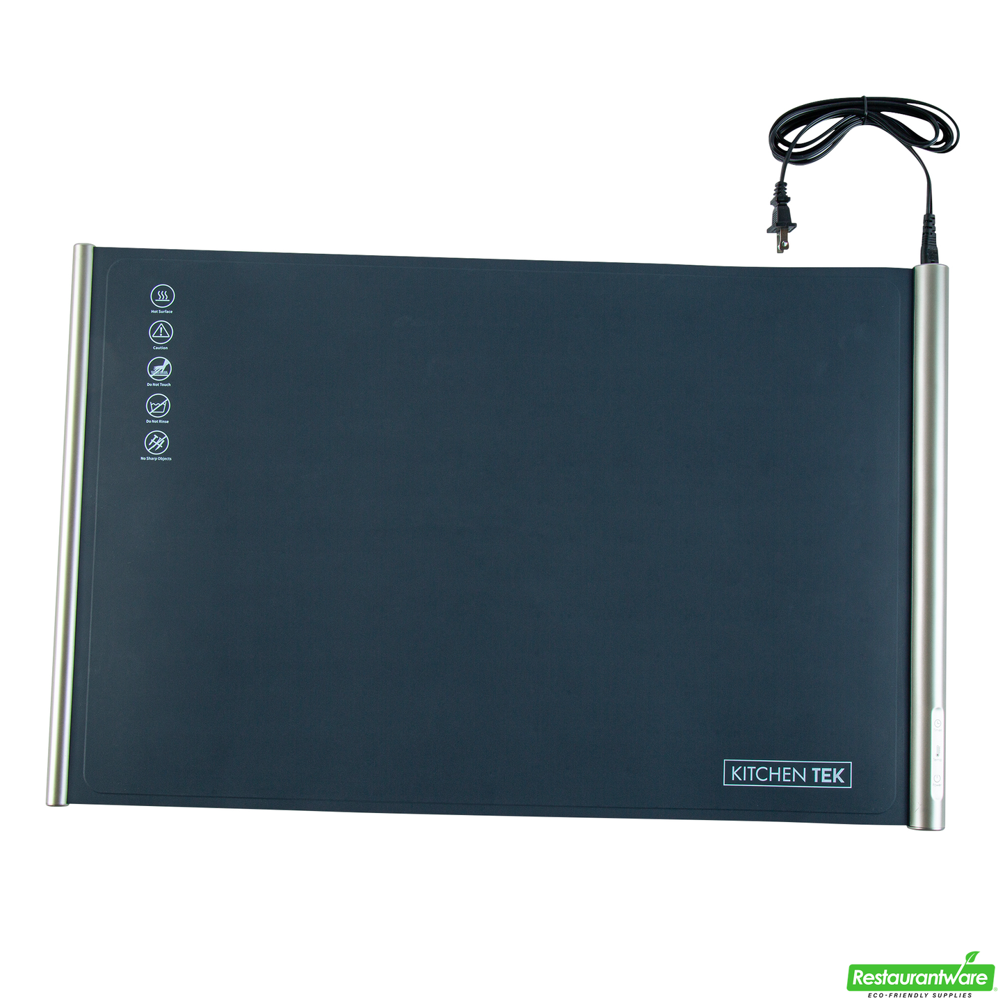 Wholesale Restaurantware Kitchen Tek Dark Blue Silicone Food Warmer Mat - 120v, Adjustable Temperature, Roll up - 26 1/4" X 16 3/4" X 1" - 1 Count Box- Bulk