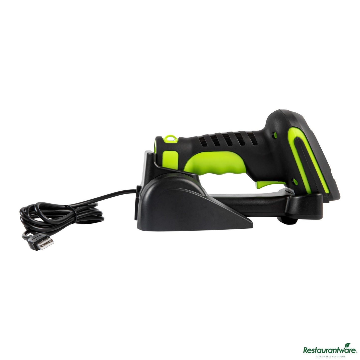 Wholesale Restaurantware Black and Green Wireless Scanner Kit - Ultra-Rugged - 8.5" X 8" X 3.4"- Bulk