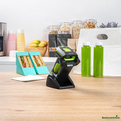Wholesale Restaurantware Black and Green Wireless Scanner Kit - Ultra-Rugged - 8.5" X 8" X 3.4"- Bulk
