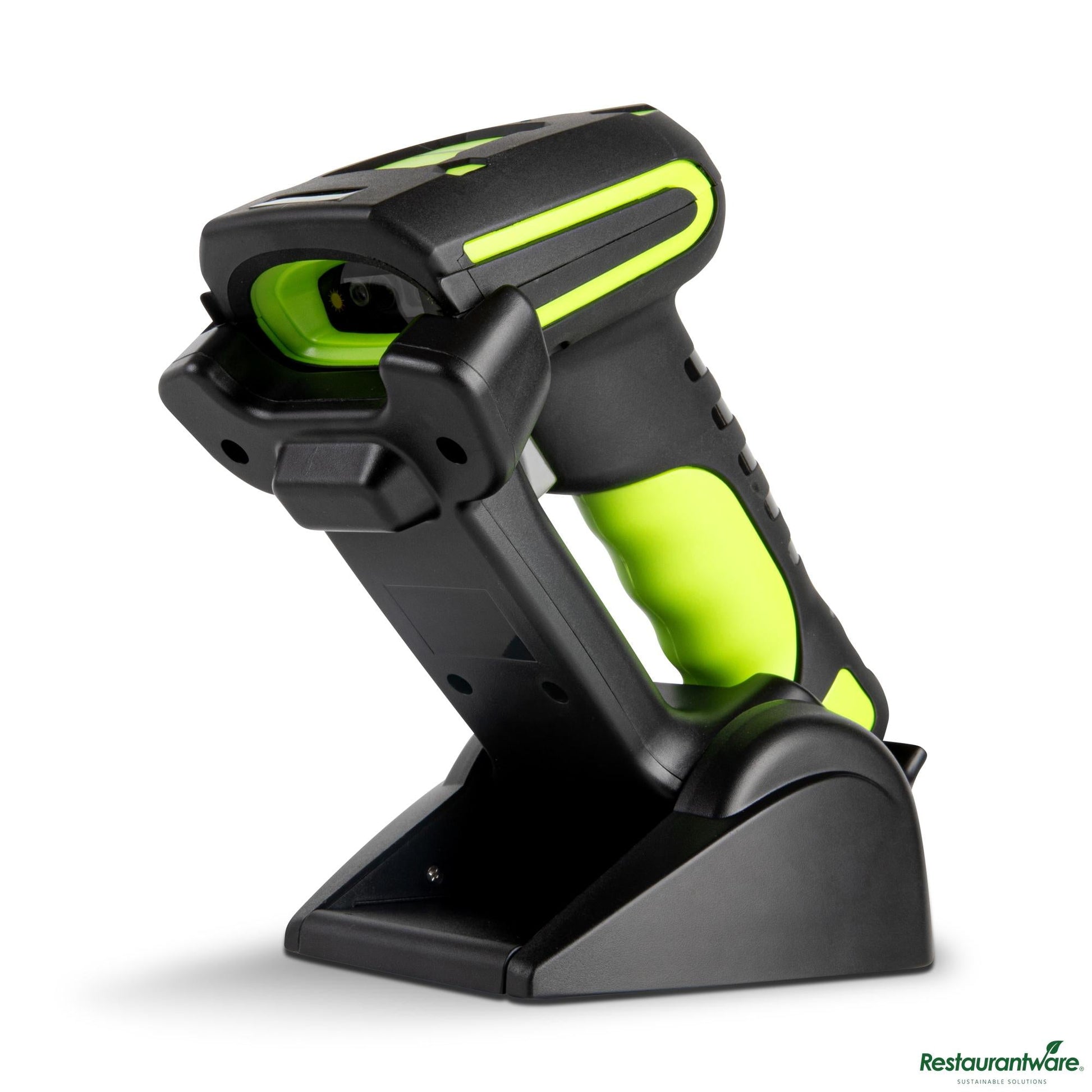 Wholesale Restaurantware Black and Green Wireless Scanner Kit - Ultra-Rugged - 8.5" X 8" X 3.4"- Bulk
