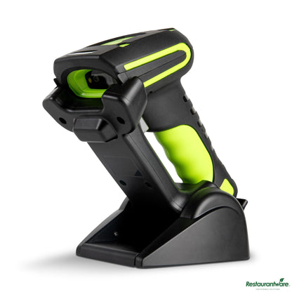 Wholesale Restaurantware Black and Green Wireless Scanner Kit - Ultra-Rugged - 8.5" X 8" X 3.4"- Bulk