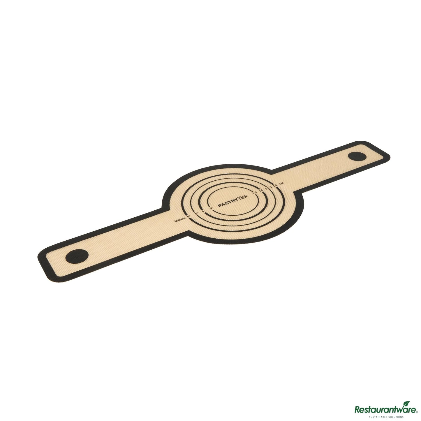 Wholesale Restaurantware Round Tan and Black Fiberglass Bread Sling -for Dutch Oven,long Handle - 22.7" X 8.3" X 0.03"- Bulk