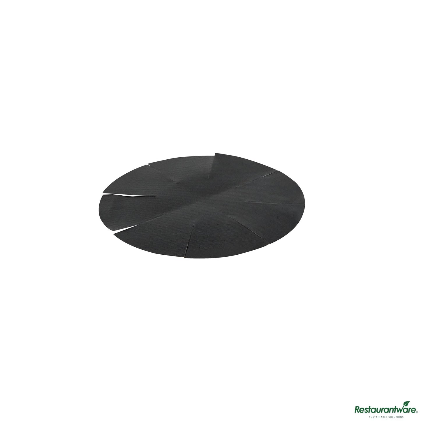 Wholesale Restaurantware Round Black Fiberglass Cupcake / Muffin Liner - Non-Stick, Foldable - 2" X 2" X 0"- Bulk