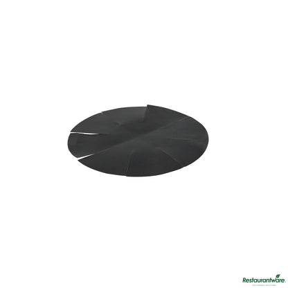 Wholesale Restaurantware Round Black Fiberglass Cupcake / Muffin Liner - Non-Stick, Foldable - 2" X 2" X 0"- Bulk