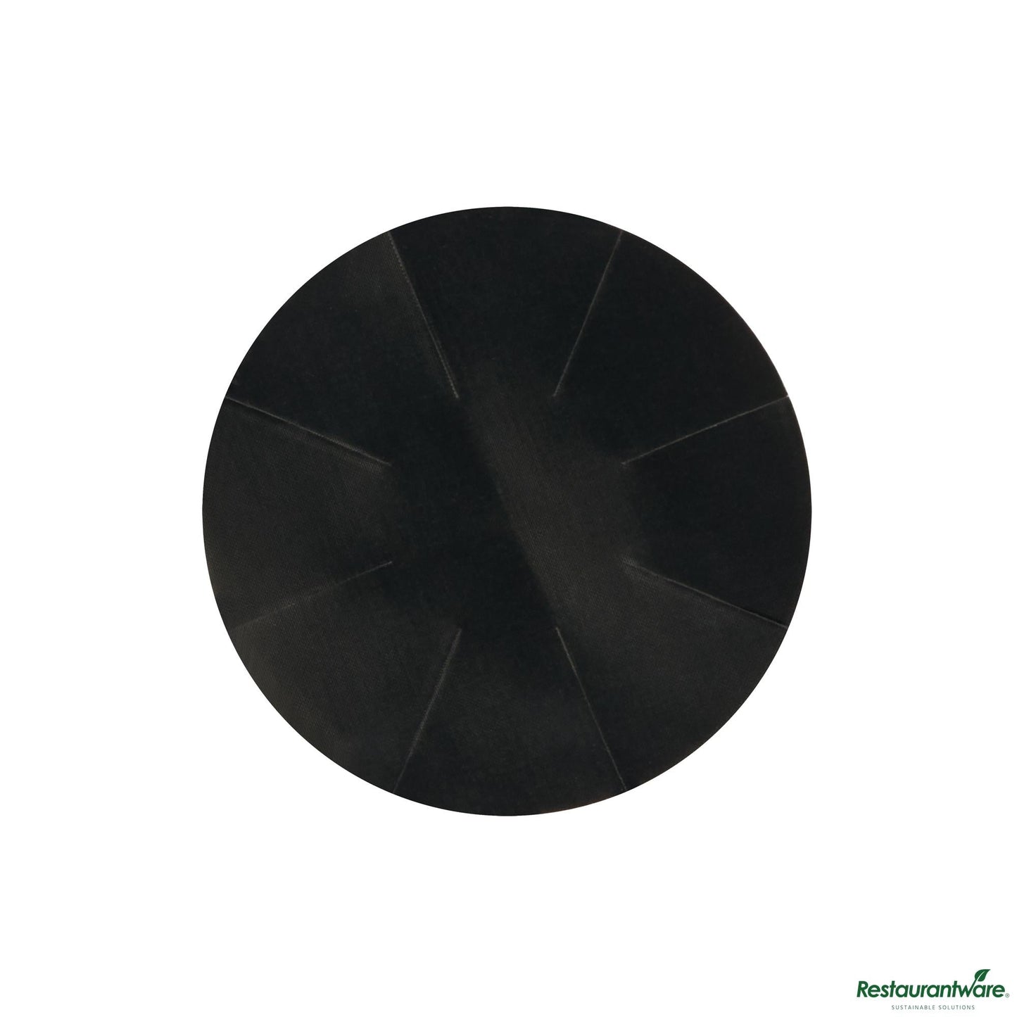 Wholesale Restaurantware Round Black Fiberglass Cupcake / Muffin Liner - Non-Stick, Foldable - 2" X 2" X 0"- Bulk