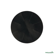 Wholesale Restaurantware Round Black Fiberglass Cupcake / Muffin Liner - Non-Stick, Foldable - 2" X 2" X 0"- Bulk