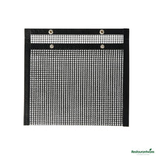 Wholesale Restaurantware Rectangle Black Ptfe Mesh Grill Bag - Non-Stick - 8.7" X 10.5" X 0.03"- Bulk