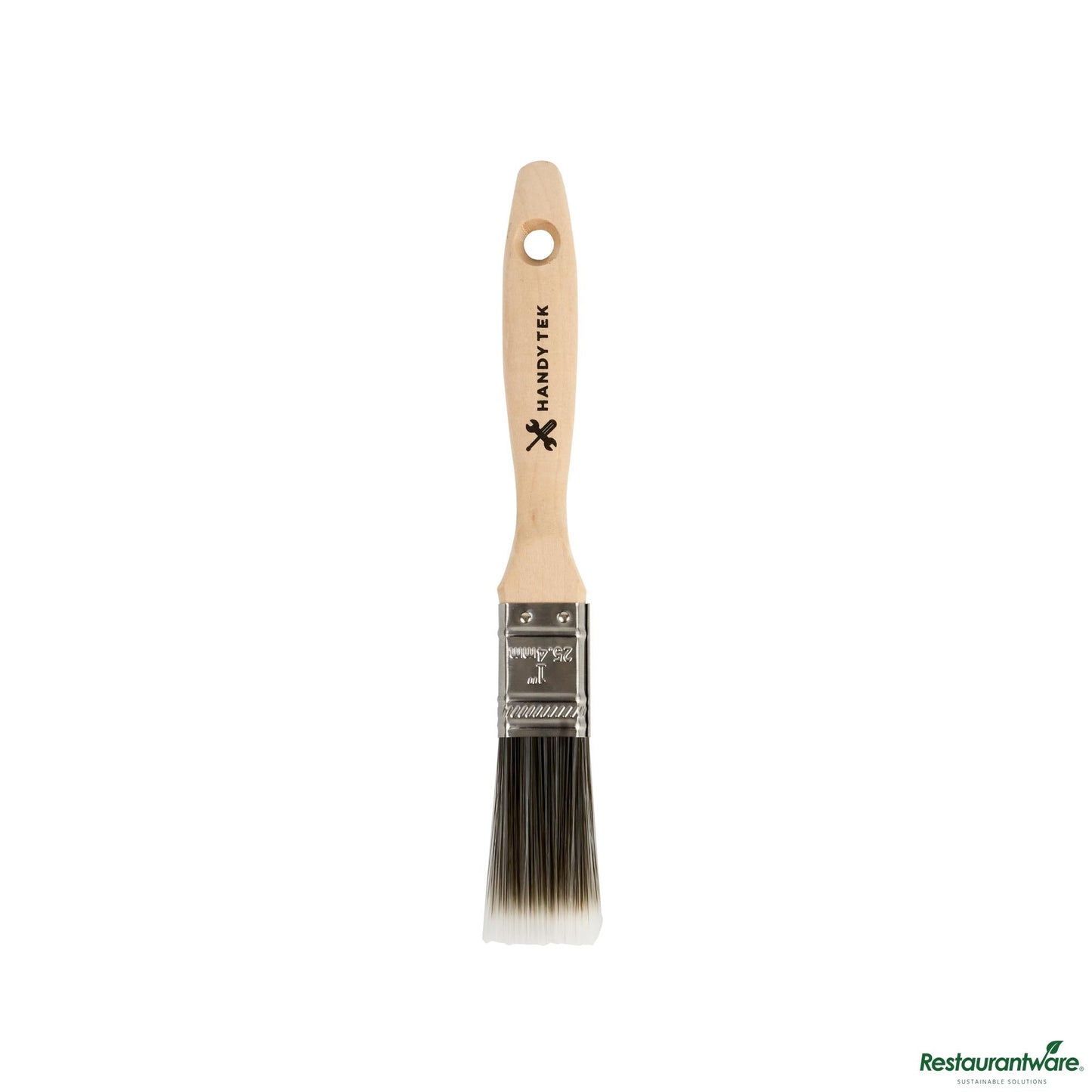Wholesale Restaurantware Synthetic Polyester Paint Brush - Flat, Beaver Tail - 8.3" X 1" X 0.5"- Bulk