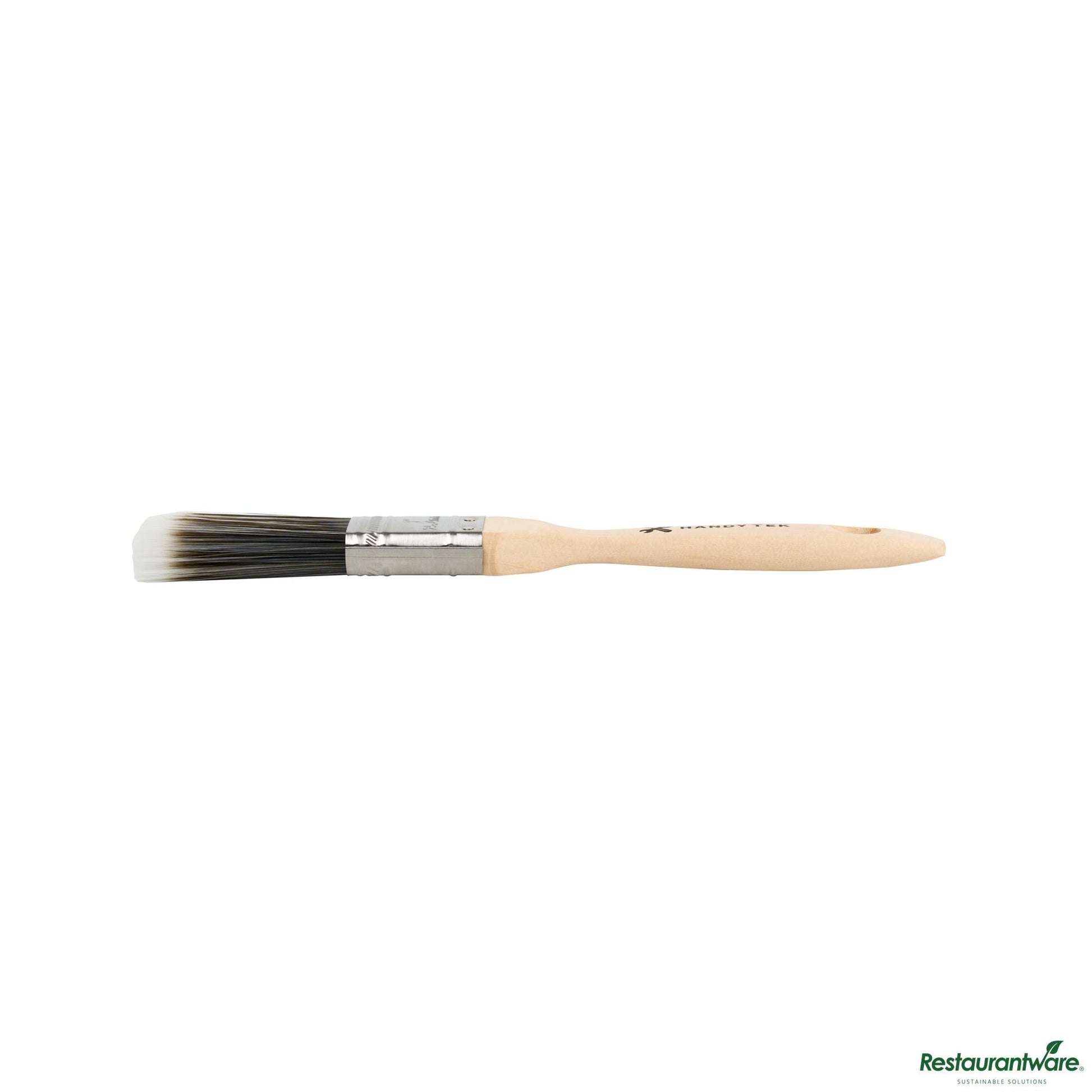Wholesale Restaurantware Synthetic Polyester Paint Brush - Flat, Beaver Tail - 8.3" X 1" X 0.5"- Bulk