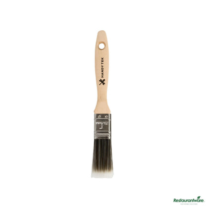 Wholesale Restaurantware Synthetic Polyester Paint Brush - Flat, Beaver Tail - 8.3" X 1" X 0.5"- Bulk