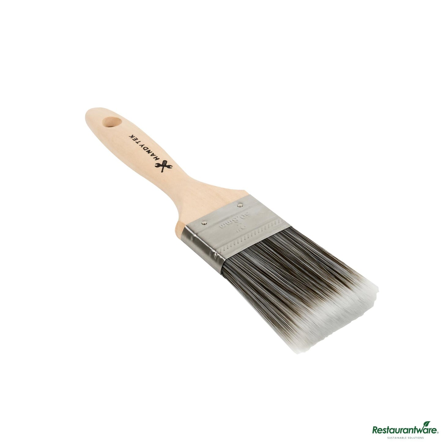Wholesale Restaurantware Synthetic Polyester Paint Brush - Flat, Beaver Tail - 9.4" X 2" X 0.6"- Bulk