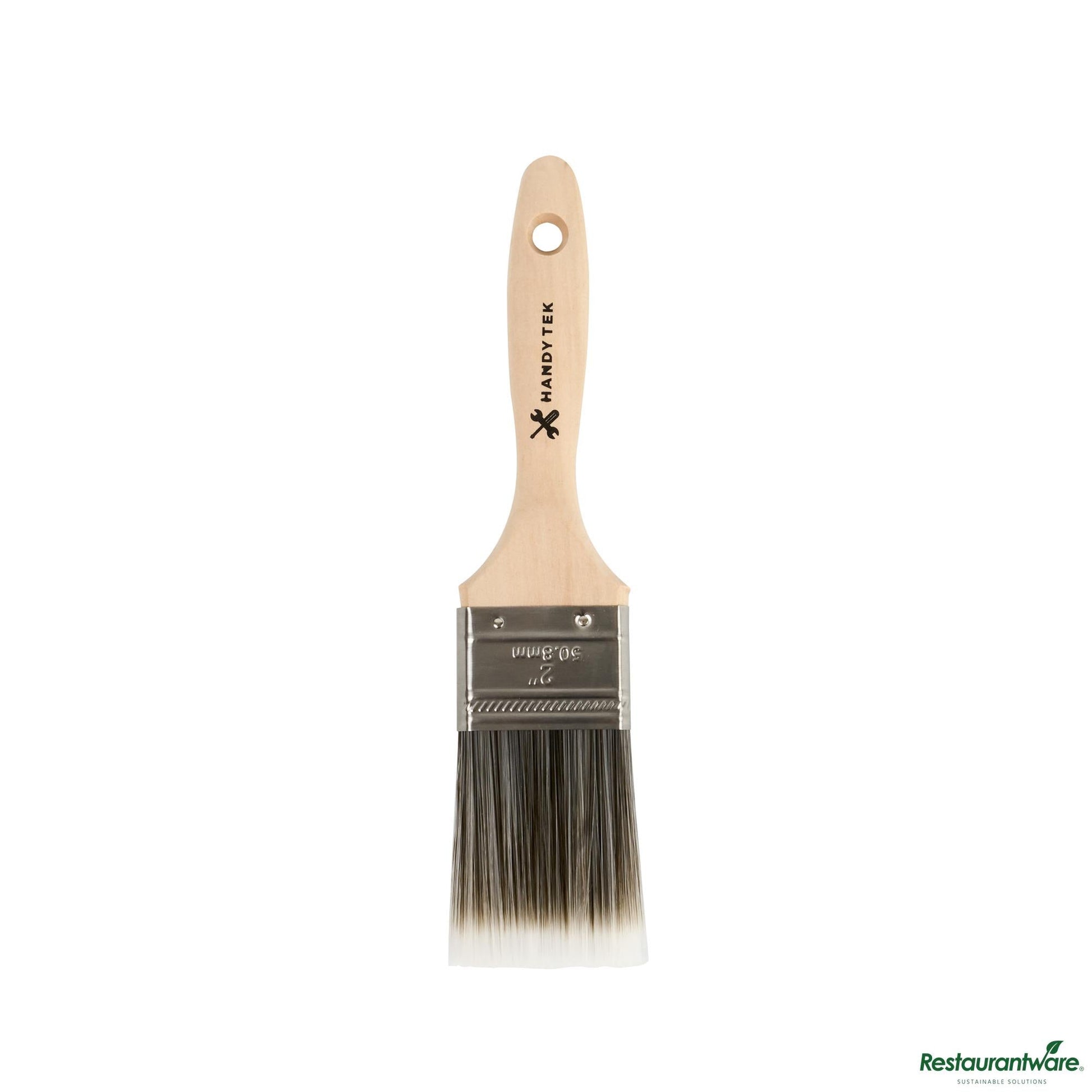 Wholesale Restaurantware Synthetic Polyester Paint Brush - Flat, Beaver Tail - 9.4" X 2" X 0.6"- Bulk