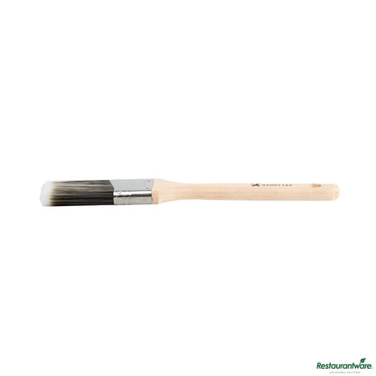 Wholesale Restaurantware Synthetic Polyester Paint Brush - Angled, Long Handle - 11.6" X 2" X 0.6"- Bulk