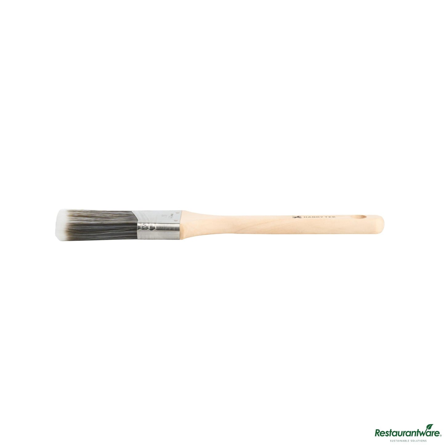 Wholesale Restaurantware Synthetic Polyester Paint Brush - Angled, Long Handle - 12.4" X 2.5" X 0.6"- Bulk