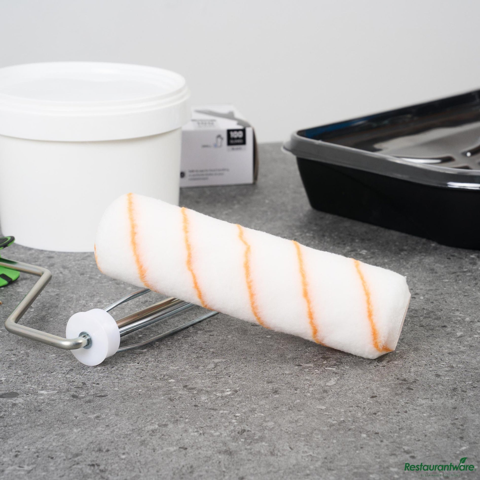 Wholesale Restaurantware Knit Roller Cover - Shed-Resistant, with 1/2" Nap - 9.1" X 2.4" X 2.4"- Bulk