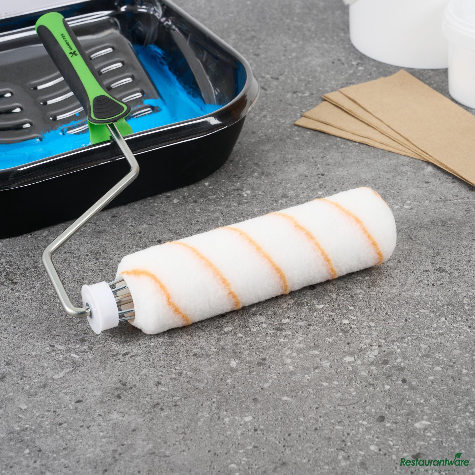 Wholesale Restaurantware Knit Roller Cover - Shed-Resistant, with 1/2" Nap - 9.1" X 2.4" X 2.4"- Bulk