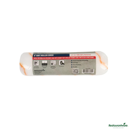 Wholesale Restaurantware Knit Roller Cover - Shed-Resistant, with 1/2" Nap - 9.1" X 2.4" X 2.4"- Bulk