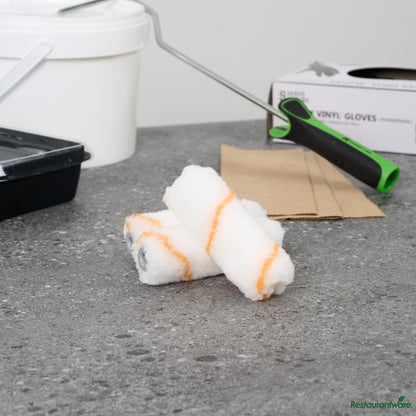 Wholesale Restaurantware Knit Roller Cover - Shed-Resistant, with 1/2" Nap - 4" X 1.4" X 1.4"- Bulk