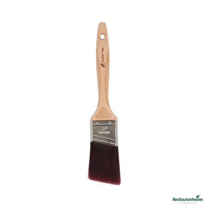 Wholesale Restaurantware Polyester Paint Brush - Angled, Soft Tip, Textured Handle - 12" X 2" X 0.7"- Bulk