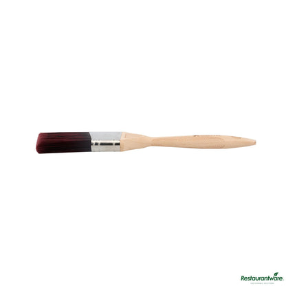 Wholesale Restaurantware Polyester Paint Brush - Angled, Soft Tip, Textured Handle - 12.2" X 2.6" X 0.7"- Bulk