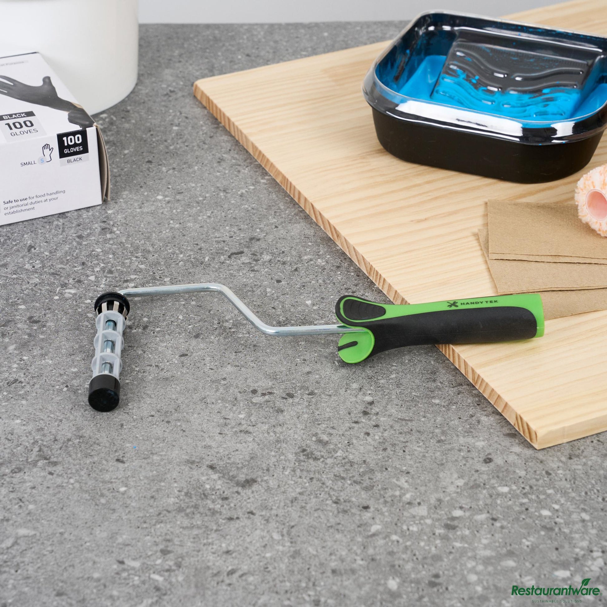 Wholesale Restaurantware Jumbo Mini Roller Frame - Soft Grip Handle - 10.6" X 4.5" X 1.3"- Bulk