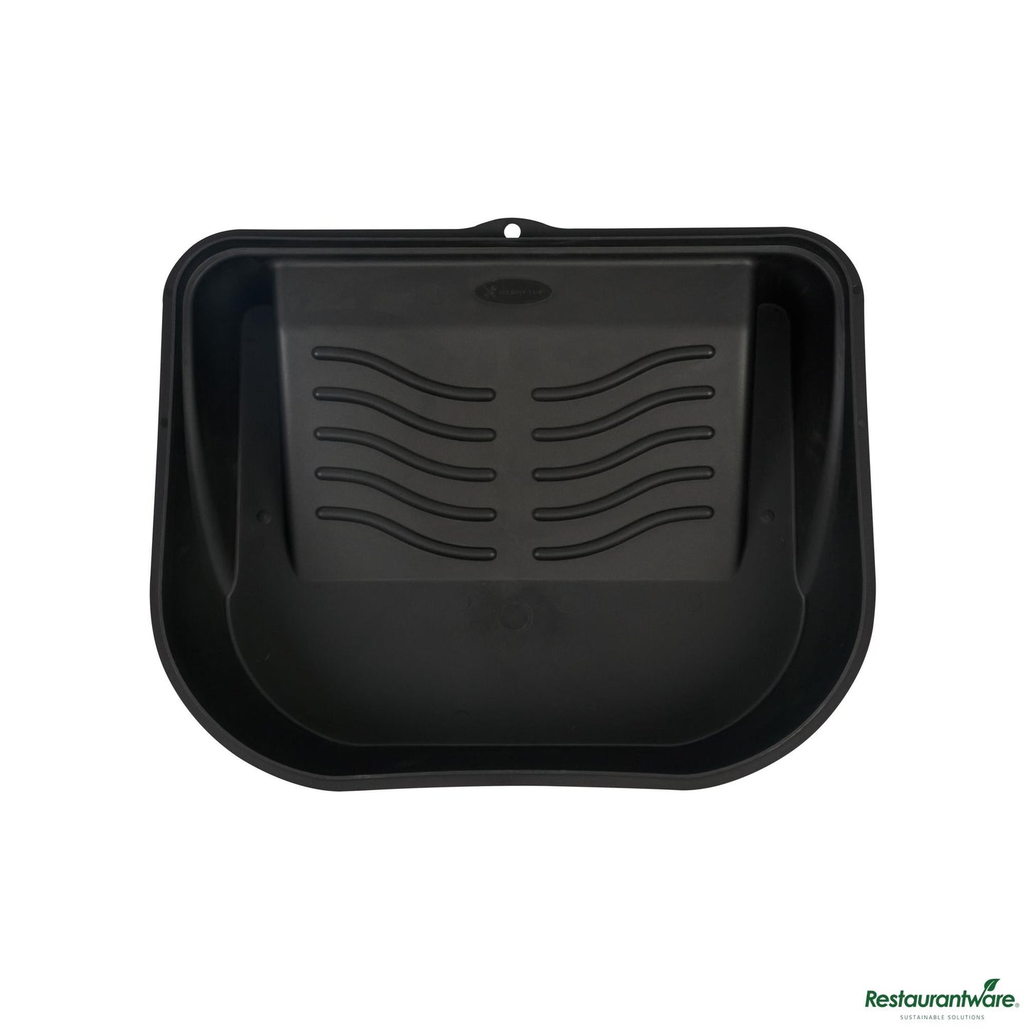 Wholesale Restaurantware 5 Qt Black Plastic Paint Tray / Pail Lid - Fits 3.5 Gal Paint Pail - 14.8" X 11.9" X 3.1"- Bulk