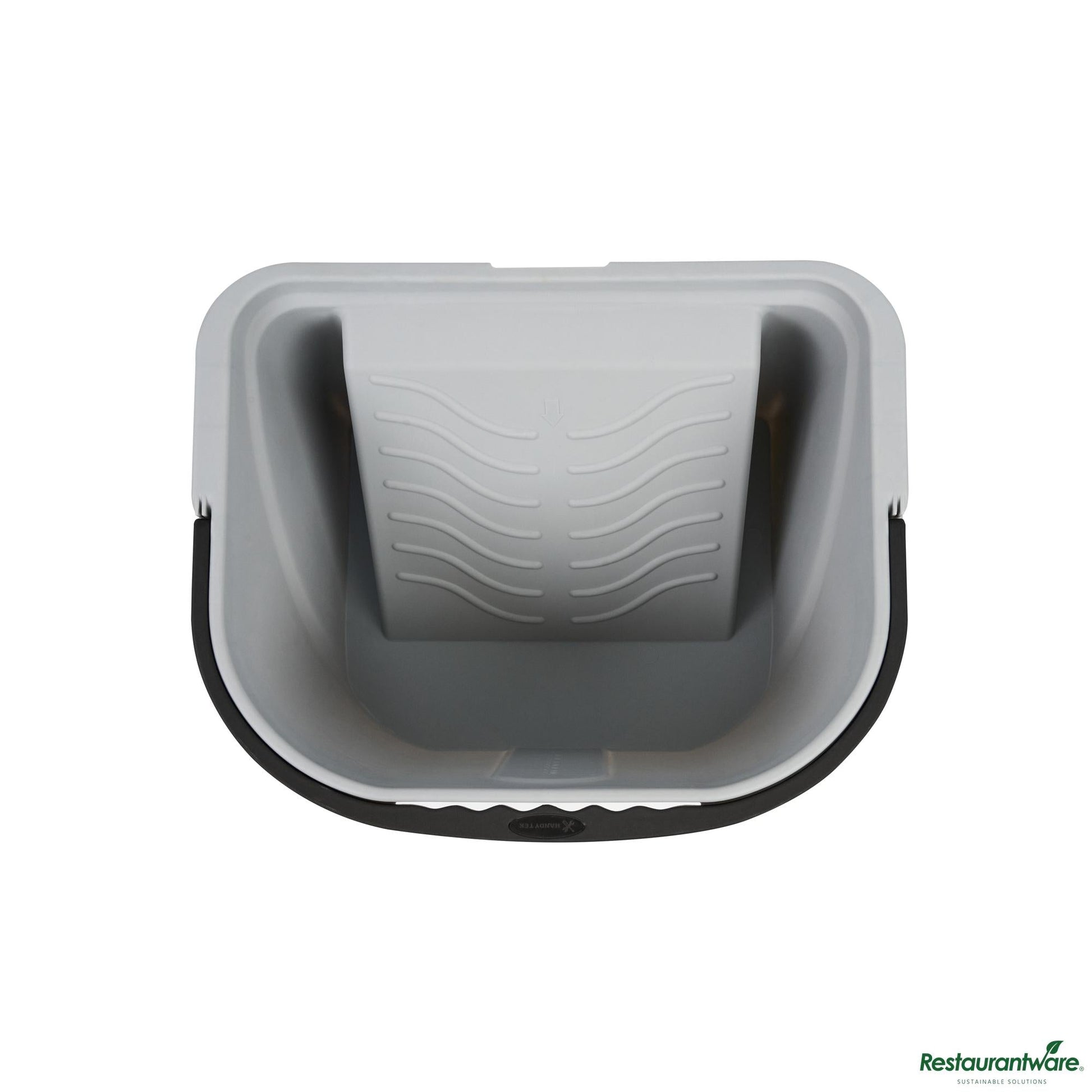 Wholesale Restaurantware 3.5 Gal Gray Plastic Paint Pail - 15.8" X 12.8" X 9.1"- Bulk