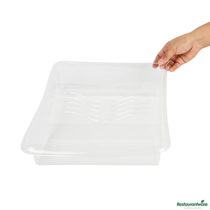 Wholesale Restaurantware Clear Plastic Paint Tray Liner - Fits 1.5 Gal Paint Tray - 17.8" X 13" X 3"- Bulk