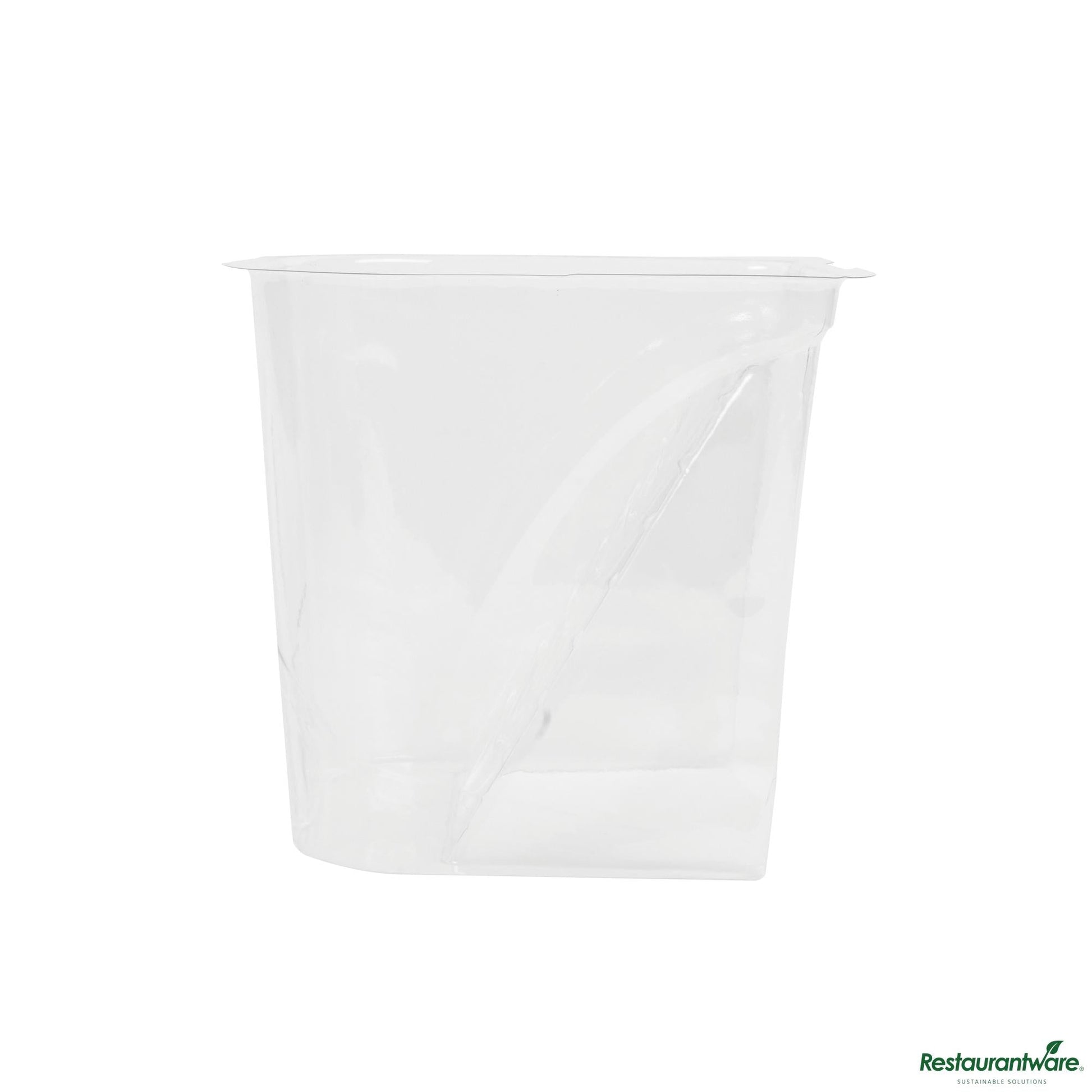 Wholesale Restaurantware Clear Plastic Paint Pail Liner - Fits 0.5 Gal Paint Pail - 7.6" X 6.9" X 6.5"- Bulk