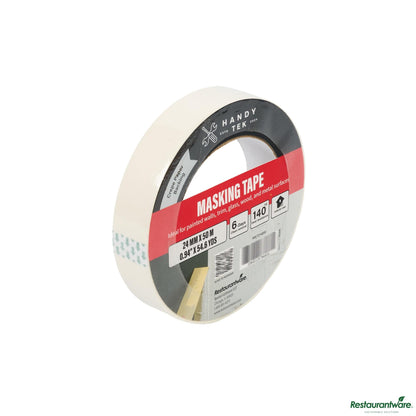 Wholesale Restaurantware White Masking Tape Roll - 4.6" X 4.6" X 1"- Bulk