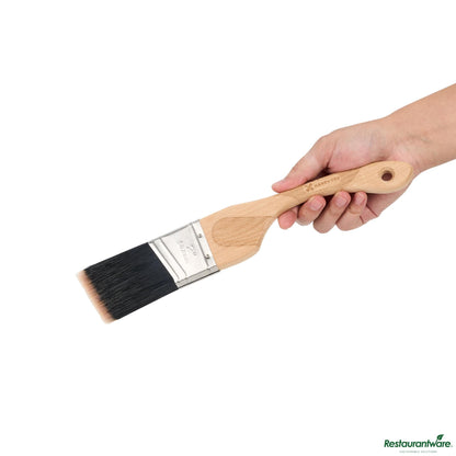 Wholesale Restaurantware Pbt / Nylon Paint Brush - Angled, Ergonomic Handle - 11.8" X 2" X 0.7"- Bulk