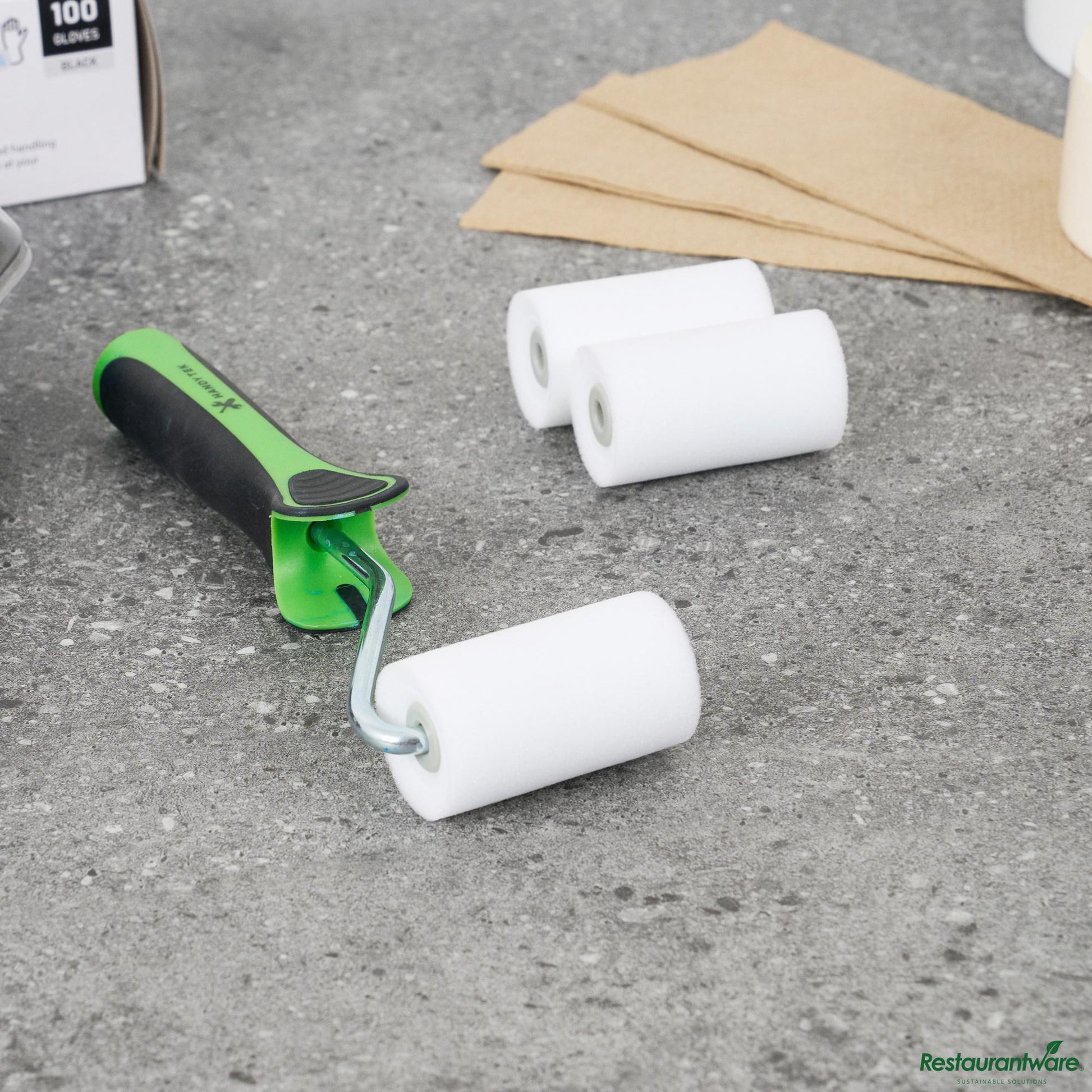 Wholesale Restaurantware Foam Mini Roller Cover - High Density - 2.4" X 1.4" X 1.4"- Bulk