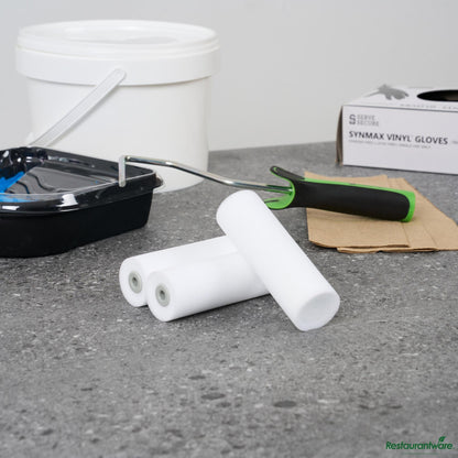 Wholesale Restaurantware Foam Mini Roller Cover - High Density - 4.3" X 1.4" X 1.4"- Bulk
