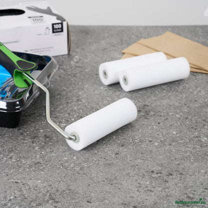Wholesale Restaurantware Foam Mini Roller Cover - High Density - 4.3" X 1.4" X 1.4"- Bulk
