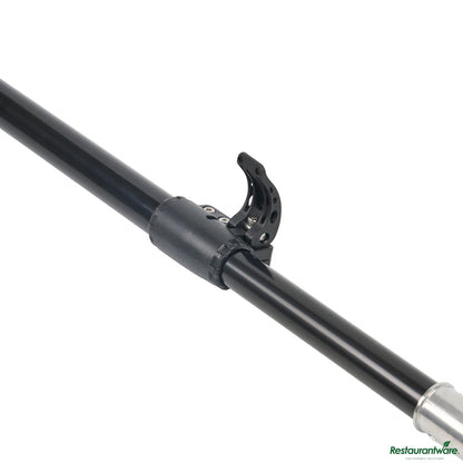 Wholesale Restaurantware Aluminum Extension Pole - 3.5 Ft - 6.5 Ft, Adjustable, Threaded - 43.7" X 2.2" X 1.4"- Bulk