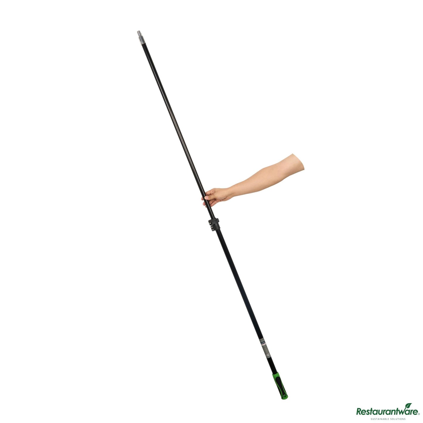 Wholesale Restaurantware Aluminum Extension Pole - 3.5 Ft - 6.5 Ft, Adjustable, Threaded - 43.7" X 2.2" X 1.4"- Bulk