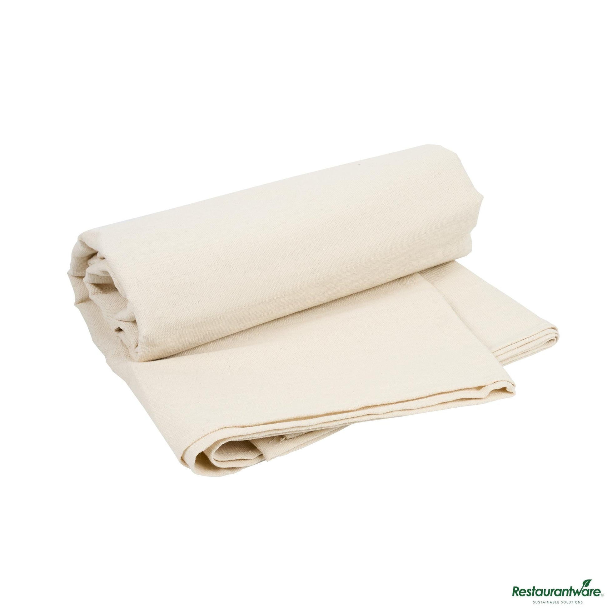Wholesale Restaurantware White Cotton Canvas Drop Cloth - Heavy Weight - 48" X 144.1" X 0"- Bulk