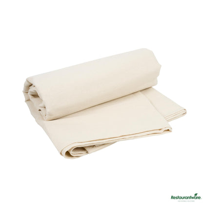 Wholesale Restaurantware White Cotton Canvas Drop Cloth - Heavy Weight - 48" X 144.1" X 0.03"- Bulk
