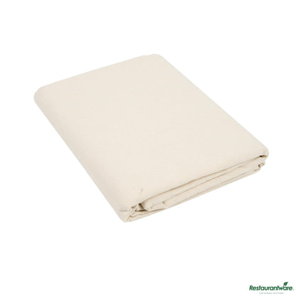 Wholesale Restaurantware White Cotton Canvas Drop Cloth - Heavy Weight - 72" X 107.9" X 0"- Bulk