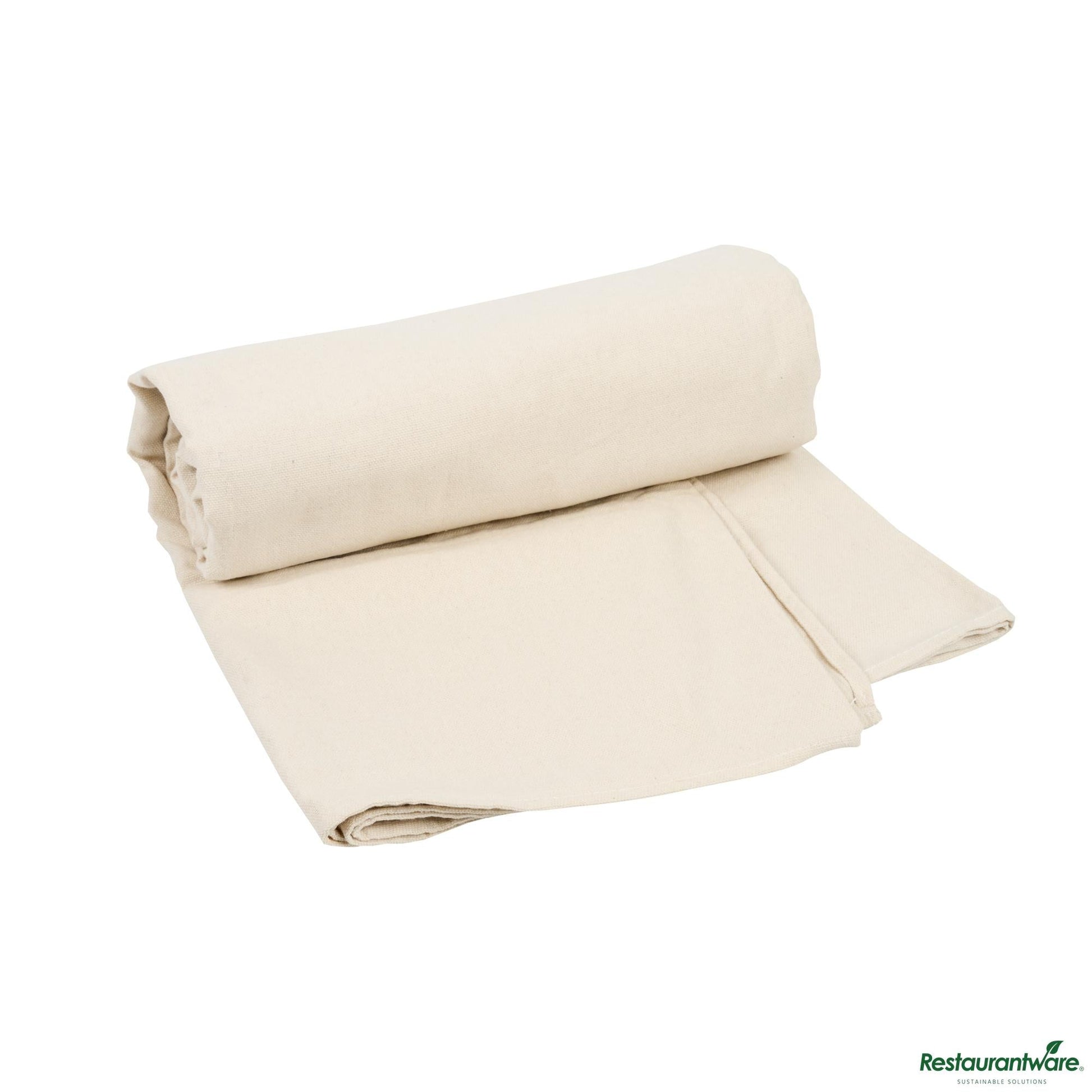 Wholesale Restaurantware White Cotton Canvas Drop Cloth - Heavy Weight - 72" X 107.9" X 0"- Bulk