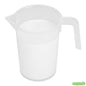 Wholesale Restaurantware 1-Cup Clear Plastic Measuring Cup - 3 3/4" X 2 1/2" X 4 1/4" - 10 Count Box- Bulk