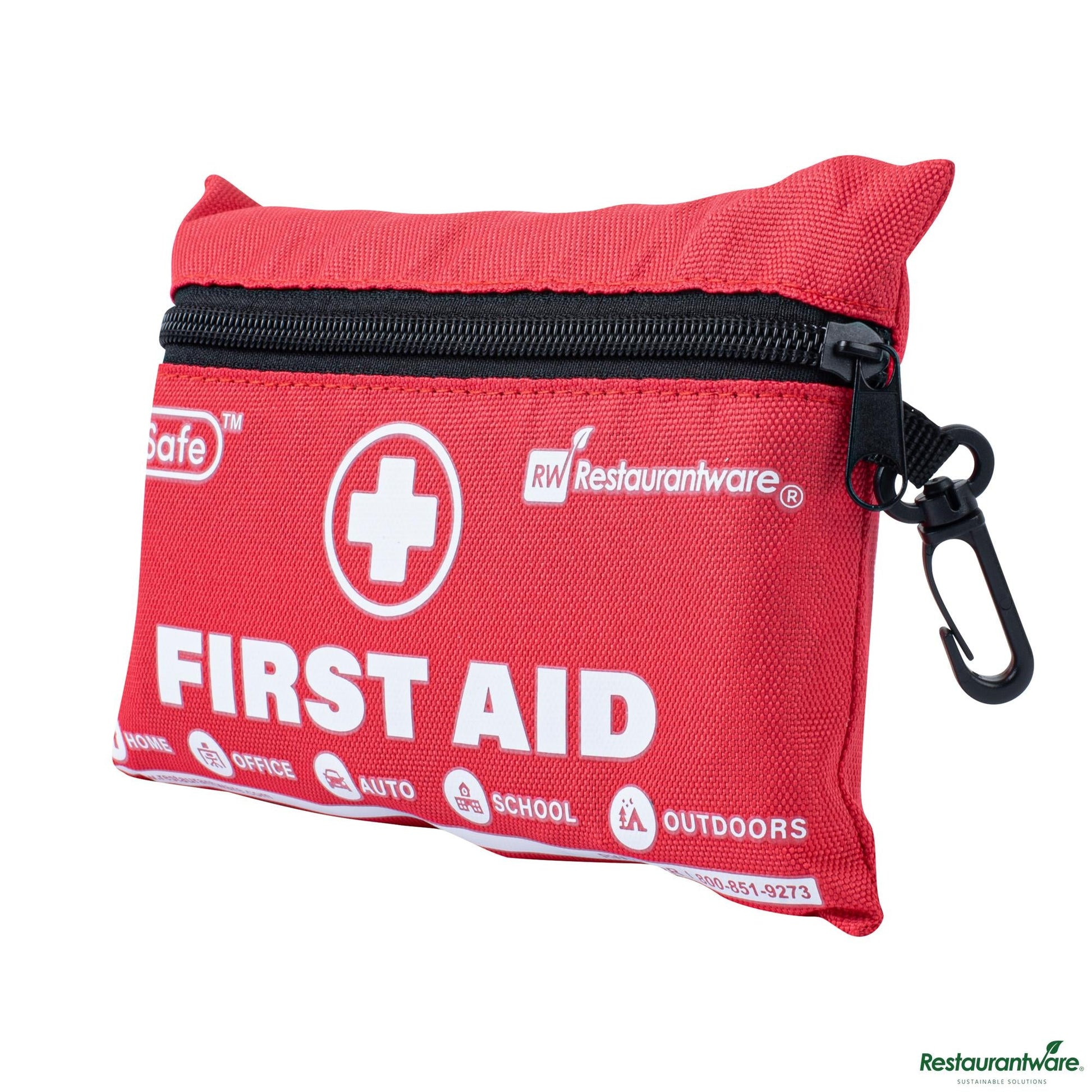 Wholesale Restaurantware 10-Person Class a Mini First Aid Kit - 110 Piece - 7.5" X 5.3" X 2.4"- Bulk