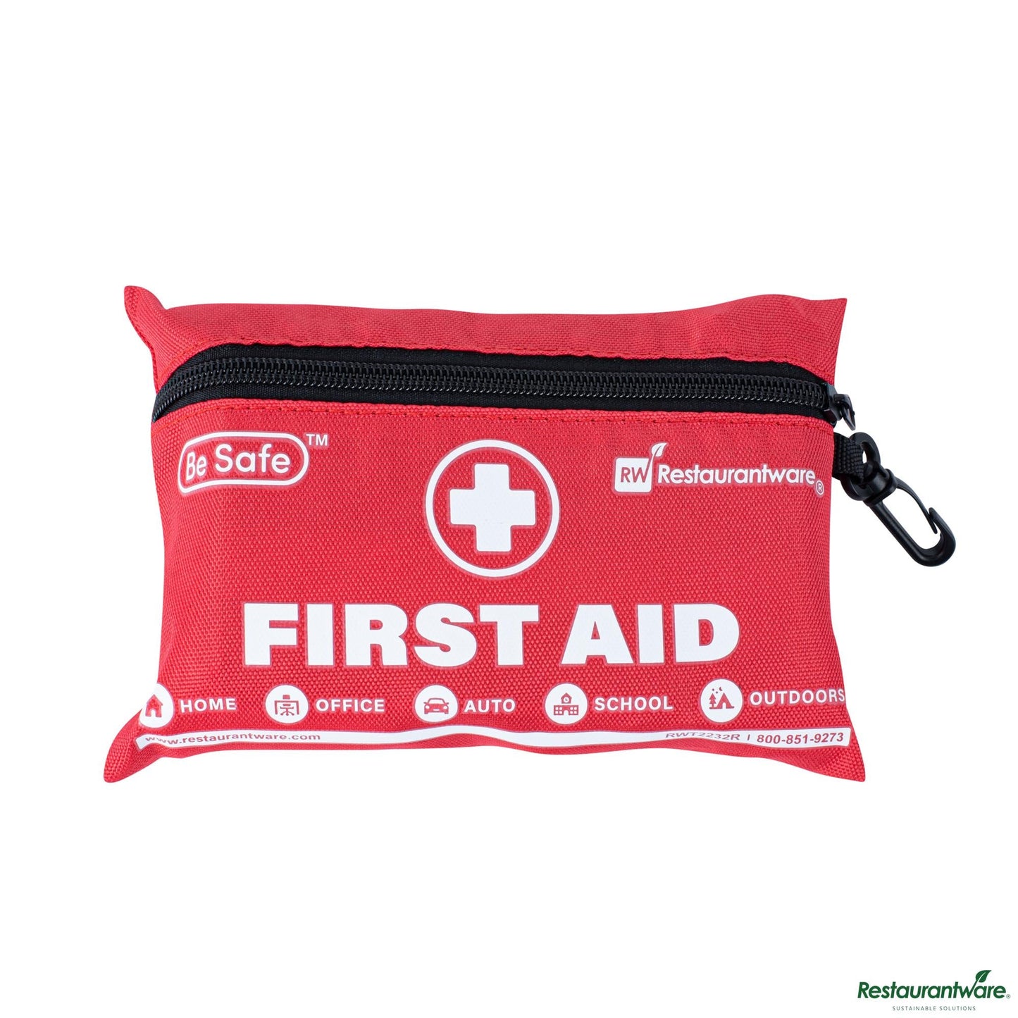 Wholesale Restaurantware 10-Person Class a Mini First Aid Kit - 110 Piece - 7.5" X 5.3" X 2.4"- Bulk