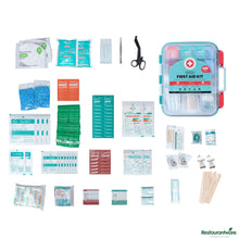 Wholesale Restaurantware 100-Person Class a First Aid Kit - 420 Piece, Wall Mountable - 13" X 11" X 3.5"- Bulk