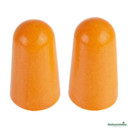 Wholesale Restaurantware Orange Uncorded Foam Earplugs - 1" X 0.6" X 0.6"- Bulk