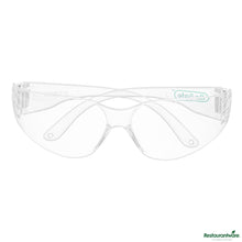 Wholesale Restaurantware Safety Glasses - Anti-Fog, Clear Frame with Clear Lens - 5.7" X 6.3" X 1.6"- Bulk