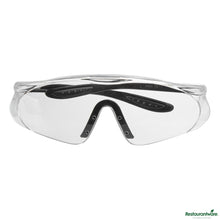 Wholesale Restaurantware Safety Glasses - Anti-Fog, Black with Clear Lens - 6.1" X 6.3" X 2"- Bulk