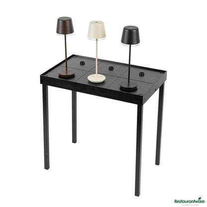 Wholesale Restaurantware Stackable Magnetic 6-Lamp Charging Platform - 13.4"×21.3"×2"- Bulk