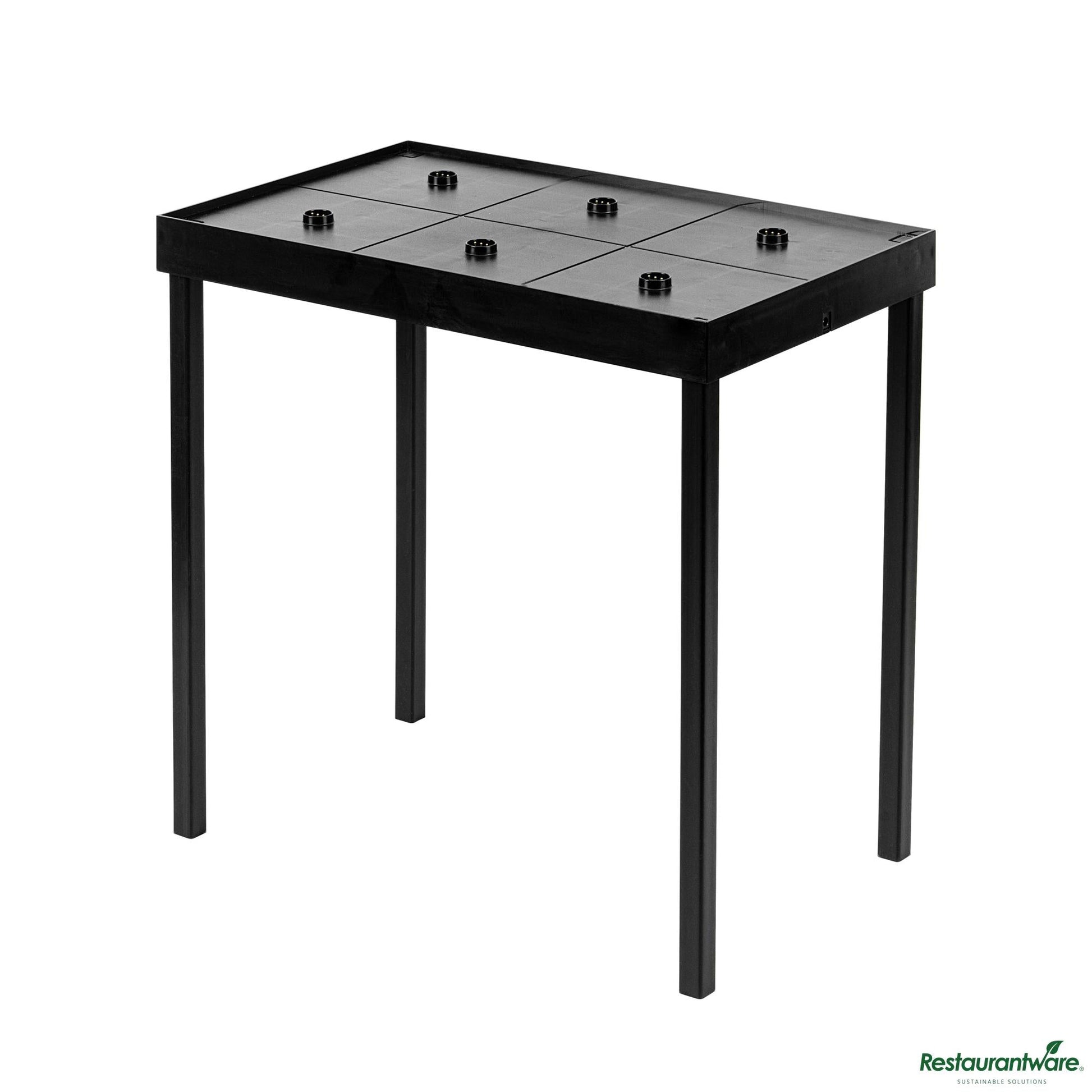Wholesale Restaurantware Stackable Magnetic 6-Lamp Charging Platform - 13.4"×21.3"×2"- Bulk